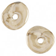 DQ Griechische Keramik Perle Donut - Greige